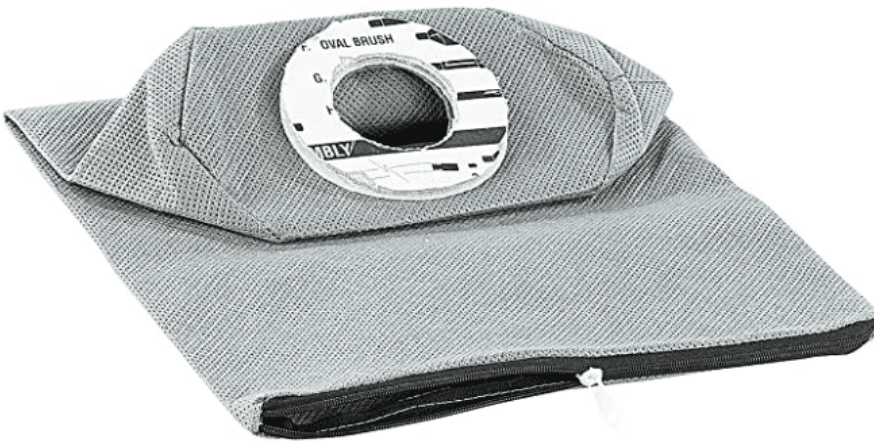 Ein Universal Staubbeutel für die Absaugstation des Yeedi Vac 2 Pro ist in der Nahaufnahme zu sehen